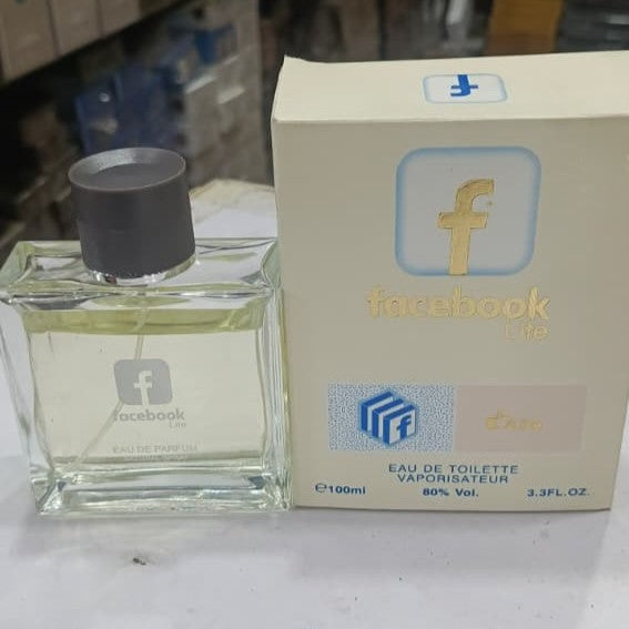 Facebook Lite Eau De Parfum & Eau De Toilette Vaporisateur For Men – Long-Lasting Fragrance Perfume Spray, 100ml