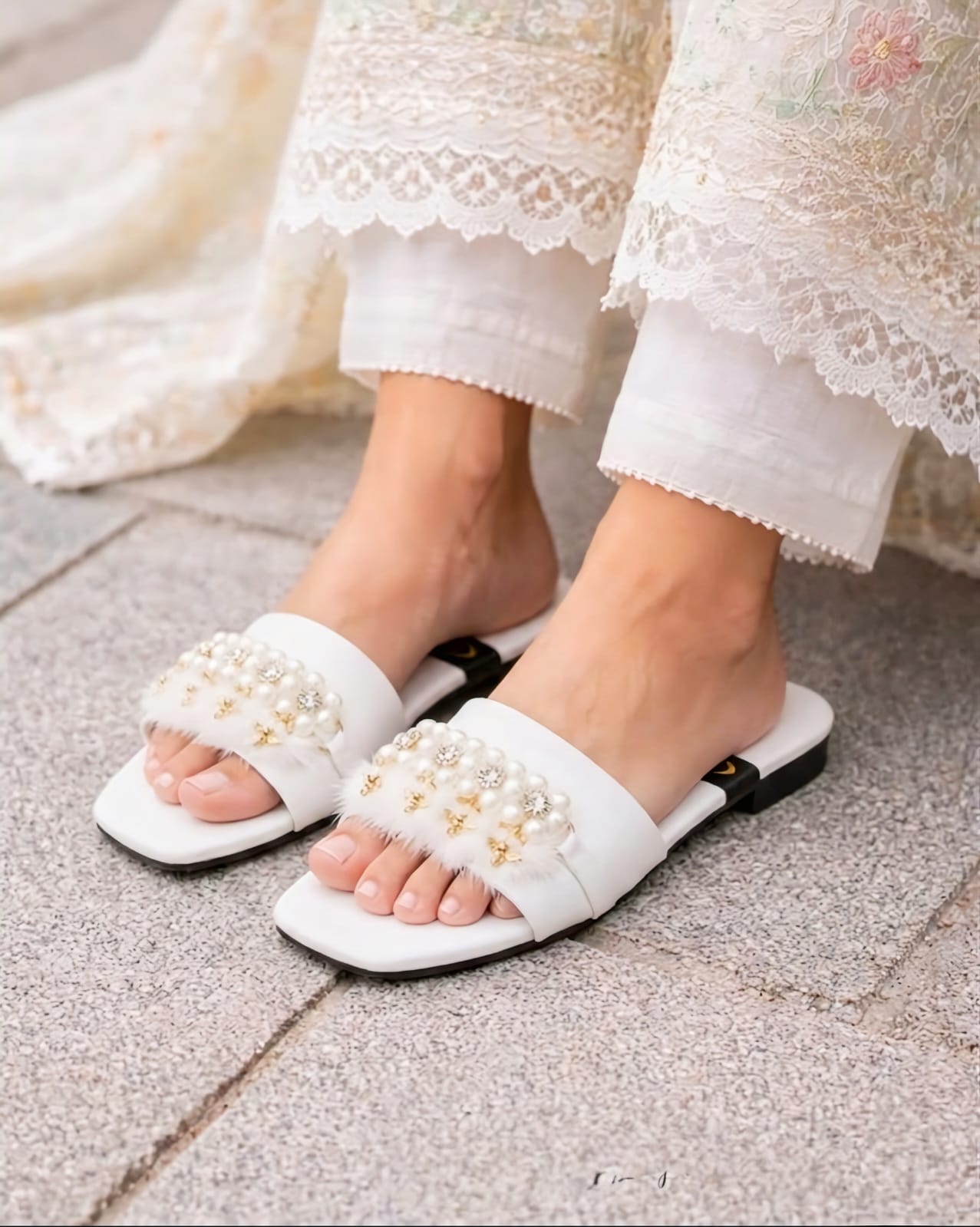 👡LADIES STYLISH FLAT SLIPER FOOTWEAR👡