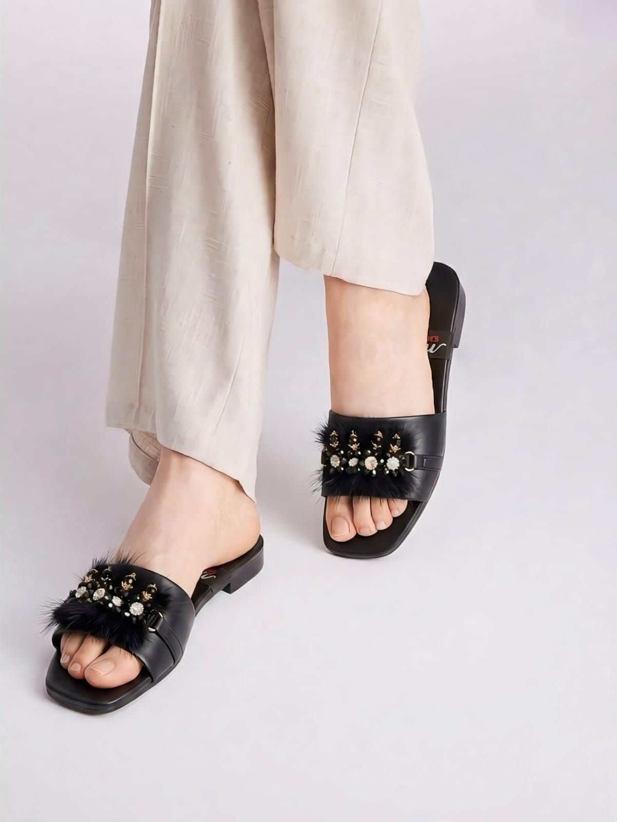 👡LADIES STYLISH FLAT SLIPER FOOTWEAR👡