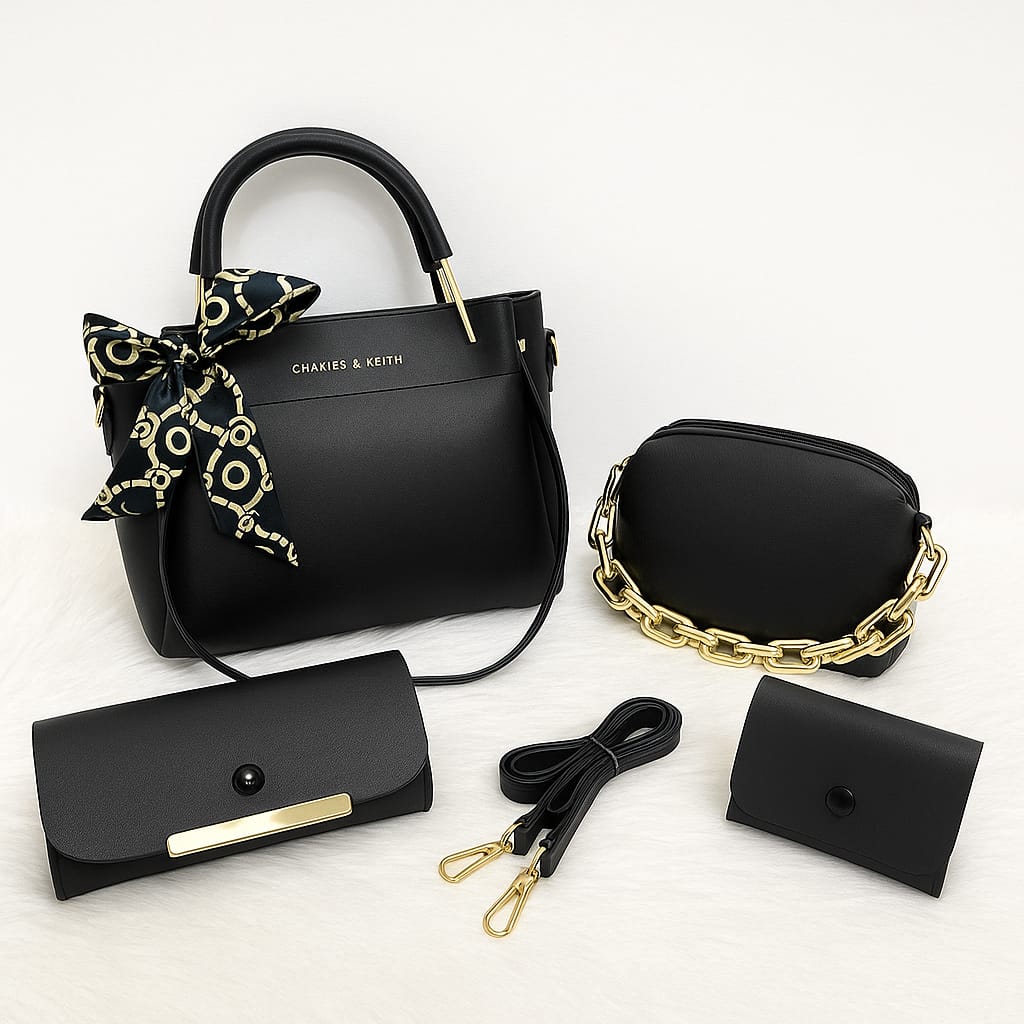 4-PCS Raben PREMIUM SOFT LEATHER BAGS  🎗️🎀