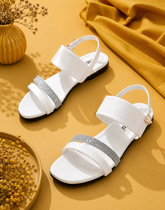 👡LADIES STYLISH FLAT SANDALS FOOTWEAR👡