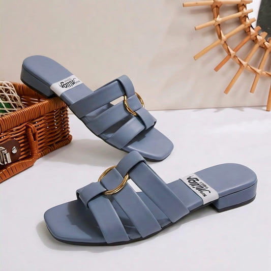 👡LADIES LOW HEELS SLIPER FOOTWEAR👡