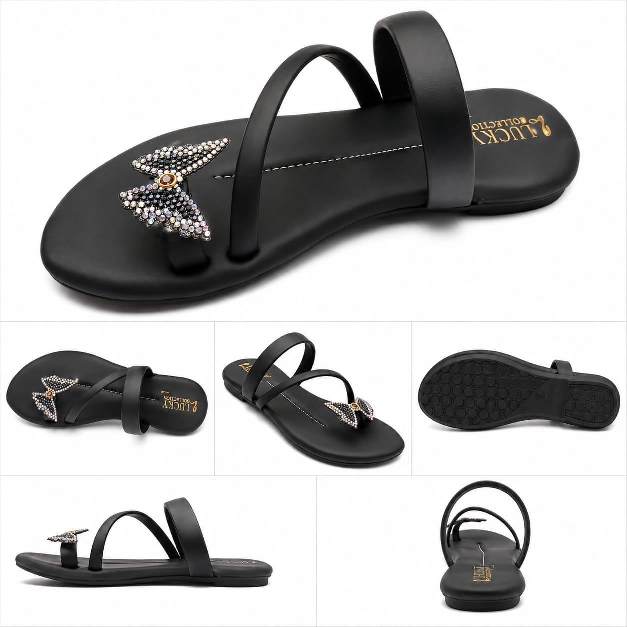🦋 MOST TRENDING BUTTERFLY SLIPER FOOTWEAR  DESIGN 🦋