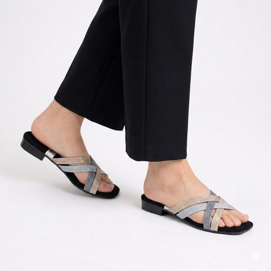 ✨_NEW GLITTER  STYLISH SLIPER FOOTWEAR COLLECTION ✨